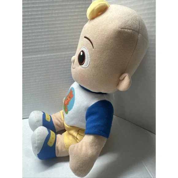 CoComelon Official Interactive JJ Doll with Sounds 12" Plush Kids Toy Soft - Picture 4 of 8